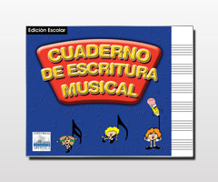 Cuaderno de Escritura Musical (Escolar)